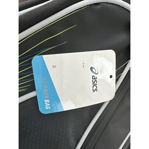 Asics Tennis Bag (BZ100 Bag) Multi Color 12 Pack Racquet / Tennis Bag. NWT - Picture 8 of 11